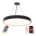 Top Light - LED RGB Stmívatelný lustr na lanku METAL LED/60W/230V Wi-Fi Tuya černá + dálkové ovládání
