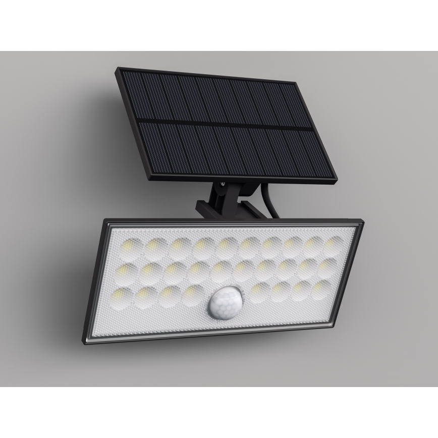 Top Light - LED Solární nástěnný reflektor se senzorem HELEON VARIO LED/8W/3,7V IP65 4000K 2200 mAh + dálkové ovládání