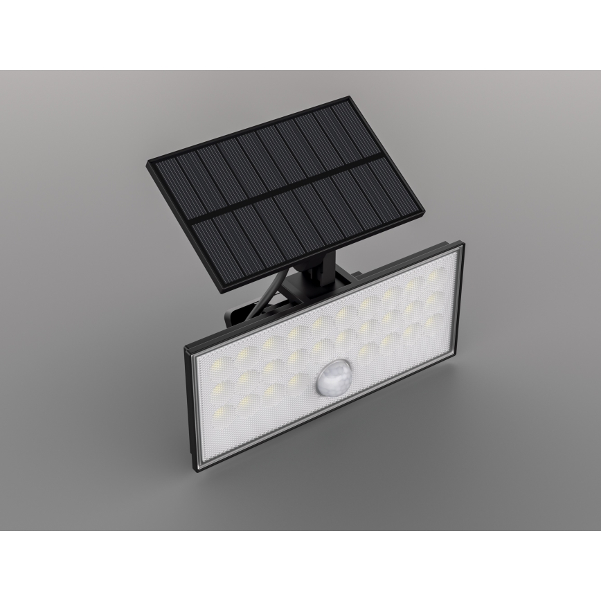 Top Light - LED Solární nástěnný reflektor se senzorem HELEON VARIO LED/8W/3,7V IP65 4000K 2200 mAh + dálkové ovládání