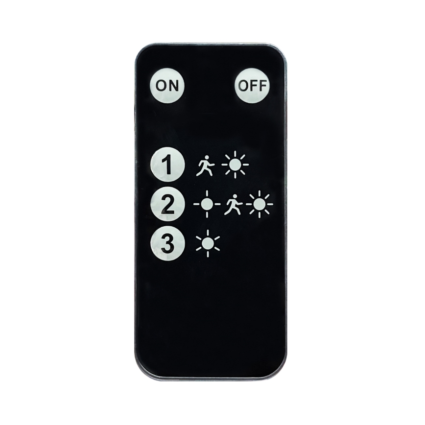 Top Light - LED Solární nástěnný reflektor se senzorem HELEON VARIO LED/8W/3,7V IP65 4000K 2200 mAh + dálkové ovládání