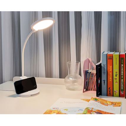 Top Light - LED Stmívatelná dotyková stolní lampa VIOLA LED/12W/230V 2700-6500K bílá