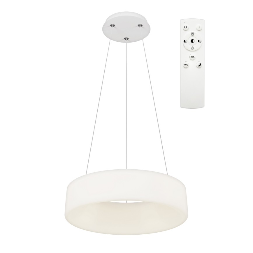 Top Light - LED Stmívatelný lustr na lanku HALO LED/40W/230V 3000-6500K pr. 44 cm + dálkové ovládání