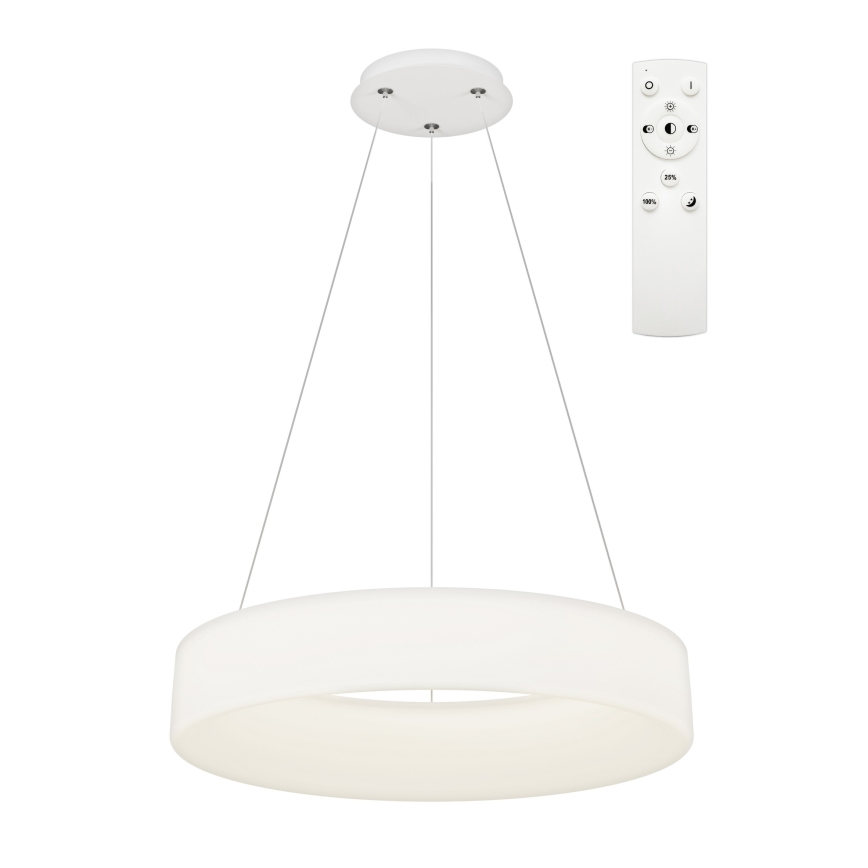 Top Light - LED Stmívatelný lustr na lanku HALO LED/60W/230V 3000-6500K pr. 60 cm + dálkové ovládání