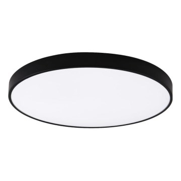 Top Light - LED Stmívatelné koupelnové stropní svítidlo PETAL LED/60W/230V 3000-6500K IP44 pr. 59 cm černá + dálkové ovládání