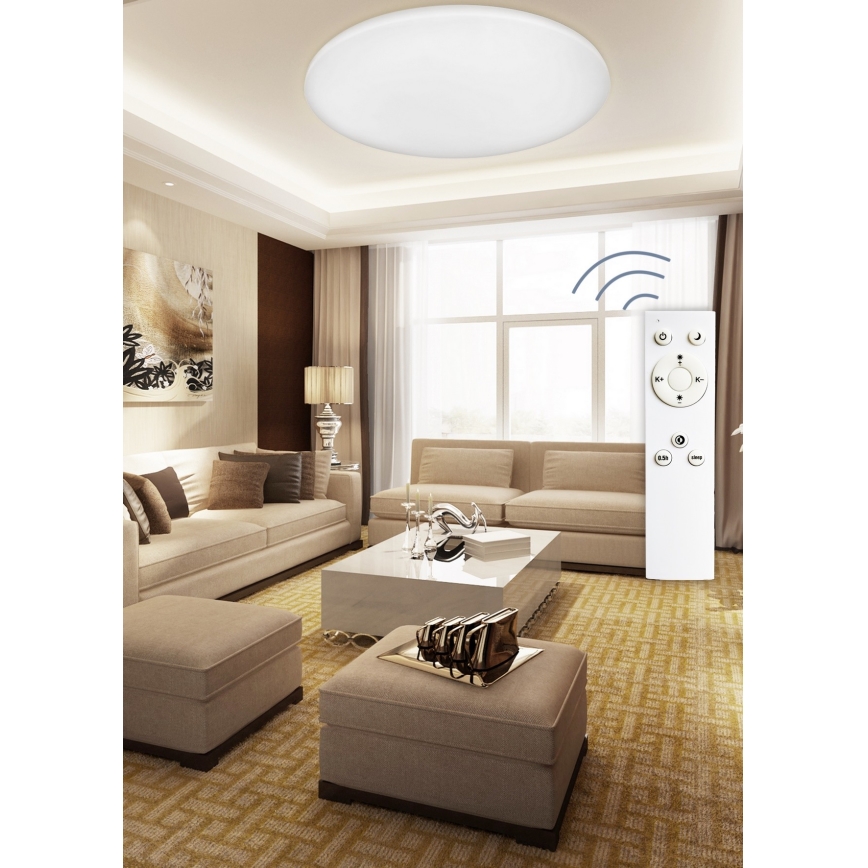 Top Light - LED Stmívatelné stropní svítidlo OCEAN LED/100W/230V + dálkové ovládání