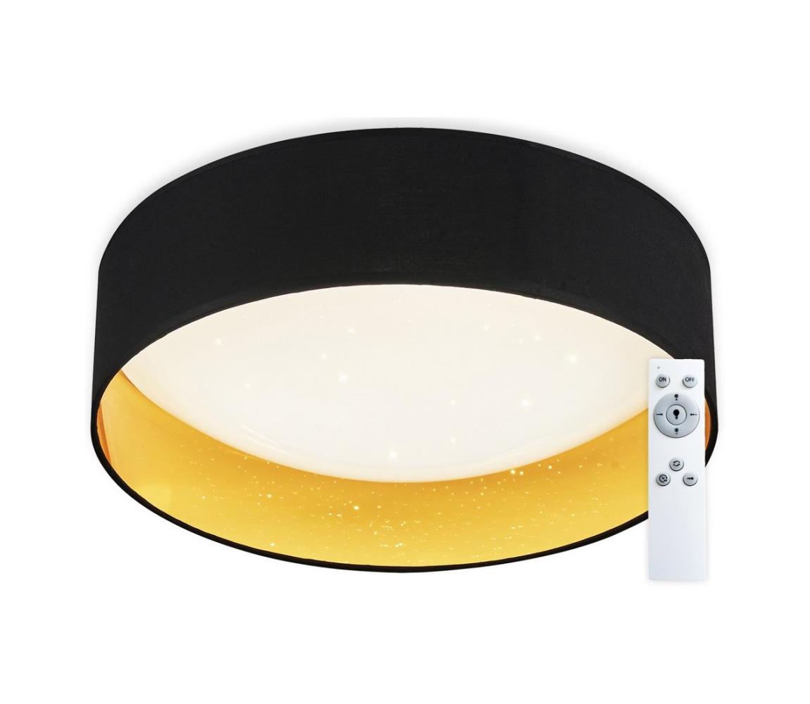 Top Light Top Light - LED Stmívatelné stropní svítidlo LED/24W/230V+dálkové ovládání černá TP1658