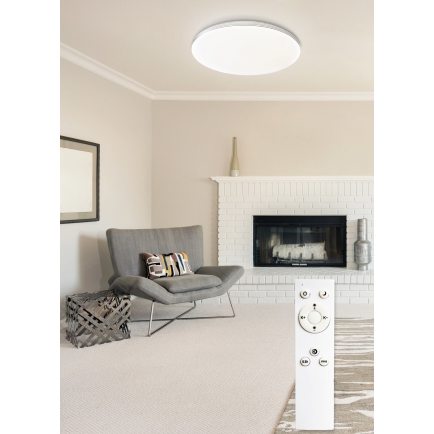 Top Light - LED Stmívatelné stropní svítidlo OCEAN LED/36W/230V 3000-6500K + dálkové ovládání
