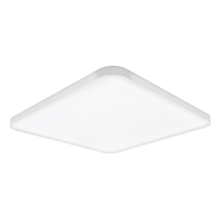 Top Light - LED Stmívatelné stropní svítidlo REVIT LED/50W/230V 3000-6500K 50x50 cm bílá + dálkové ovládání