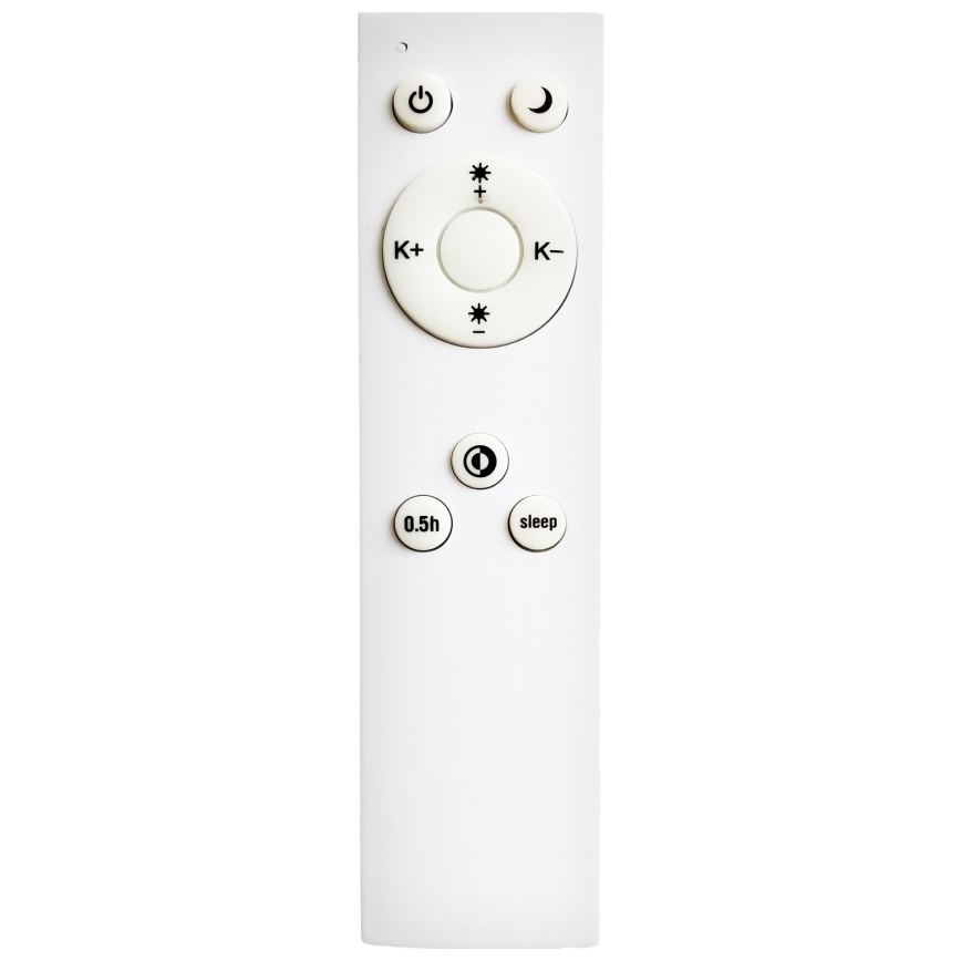 Top Light - LED Stmívatelné stropní svítidlo REVIT LED/70W/230V 3000-6500K pr. 75 cm bílá + dálkové ovládání