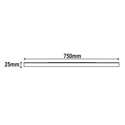 Top Light - LED Stmívatelné stropní svítidlo REVIT LED/70W/230V 3000-6500K pr. 75 cm bílá + dálkové ovládání