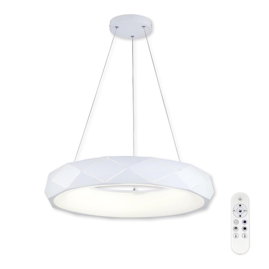 Top Light - LED Stmívatelný lustr na lanku APOLO LED/45W/230V bílá + dálkové ovládání