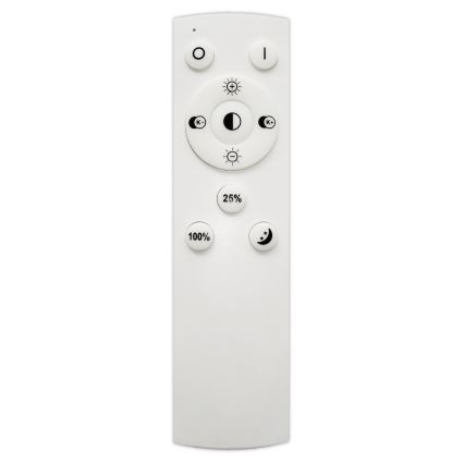 Top Light - LED Stmívatelný lustr na lanku SATURN LED/30W/230V 3000-6500K černá + dálkové ovládání
