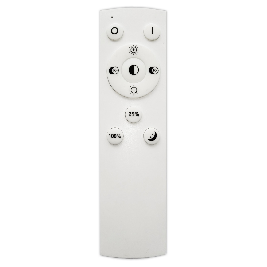 Top Light - LED Stmívatelný lustr na lanku SATURN LED/30W/230V 3000-6500K černá + dálkové ovládání