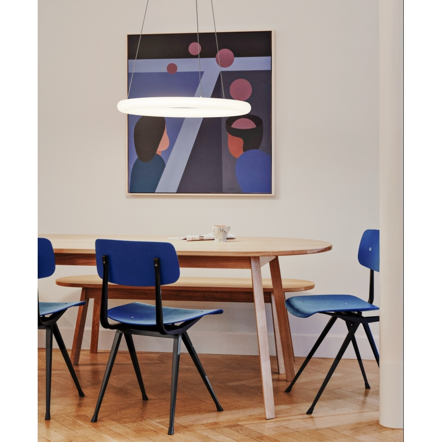 Top Light - LED Stmívatelný lustr na lanku RINGO LED/40W/230V 3000-6500K bílá + dálkové ovládání