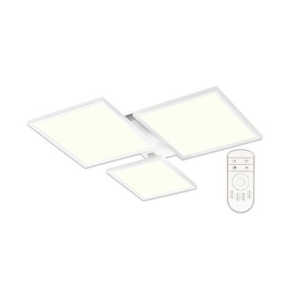 Top Light - LED Stmívatelný přisazený lustr MERKUR LED/50W/230V 3000-6500K bílá + dálkové ovládání