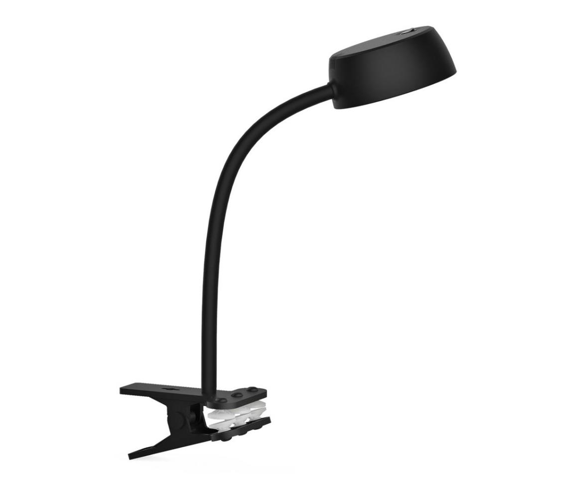 TOP LIGHT Top Light - LED Stolní lampa s klipem LED/4,5W/230V černá TP1645