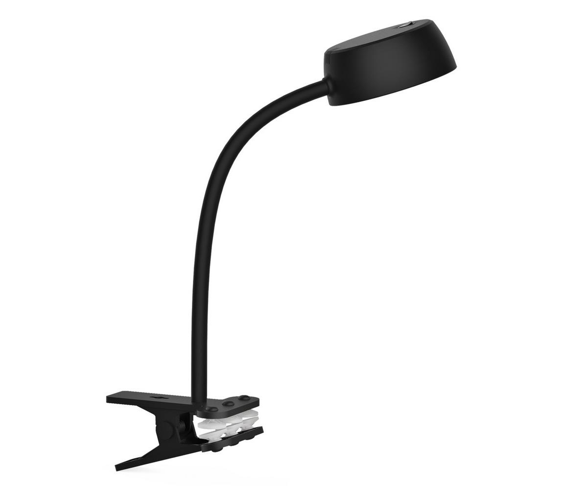 Top Light Top Light - LED Stolní lampa s klipem OLIVIA KL C LED/4,5W/230V černá 
