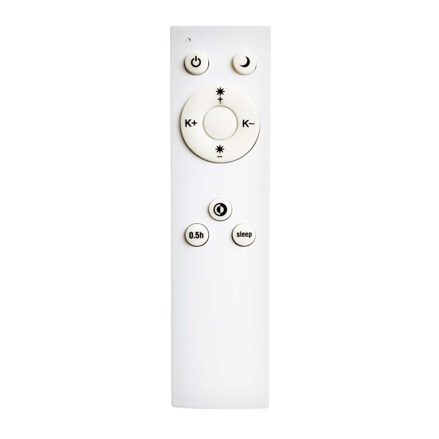 Top Light - LED Stmívatelné stropní svítidlo REVIT LED/50W/230V 3000-6500K 50x50 cm bílá + dálkové ovládání