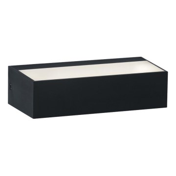 Top Light - LED Venkovní nástěnné svítidlo IMOLA LED/10W/230V 3000/4000/6000K IP54 17 cm černá