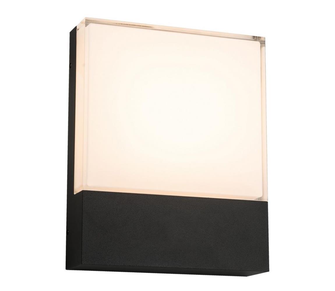 TOP LIGHT Top Light - LED Venkovní nástěnné svítidlo LED/10W/230V IP54 černá TP1746