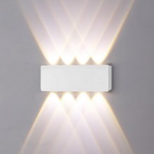 Top Light - LED Venkovní nástěnné svítidlo LED/8W/230V IP44 4000K bílá