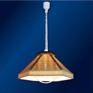 TOP LIGHT Lustr - RUSTIK/H/B E27/60W bambus, textil, plast TOP LIGHT Lustr - RUSTIK/H/B E27/60W bambus, textil, plast