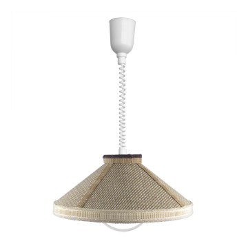 TOP LIGHT Lustr - RUSTIK/K/T E27/60W bambus, textil, plast TOP LIGHT Lustr - RUSTIK/K/T E27/60W bambus, textil, plast