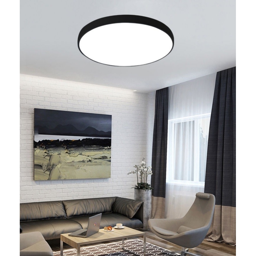 Top Light Metal 60C RC - LED Stmívatelné stropní svítidlo METAL LED/60W/230V + dálkové ovládání 