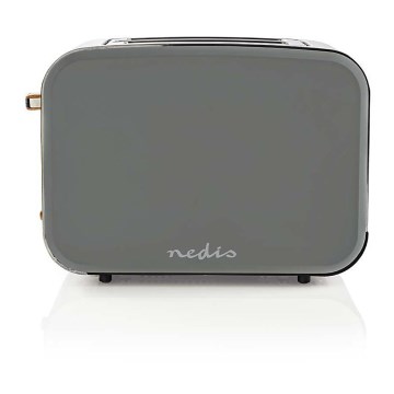 Topinkovač s dvěma otvory 900W/230V šedá