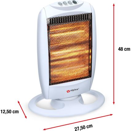 Topné těleso 400/800/1200W/230V