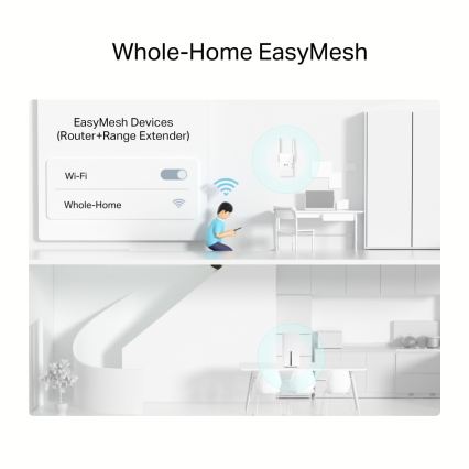 TP-Link - Bezdrátový dvoupásmový gigabitový 5G router Archer NX200 Wi-Fi