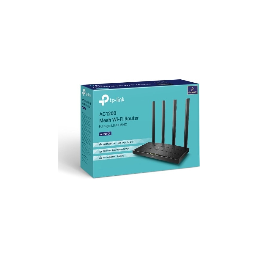 TP-Link - Bezdrátový gigabitový MU-MIMO router Archer C6 V3.2