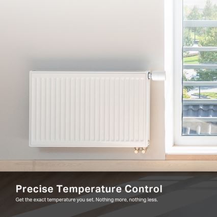 TP-Link - Chytrá termostatická hlavice s LCD displejem 2xAA Tuya