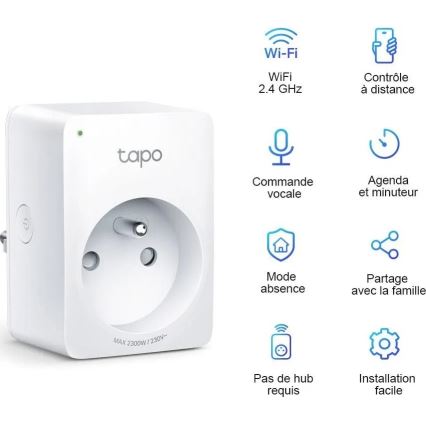 TP-Link - Chytrá zásuvka E 2300W Wi-Fi