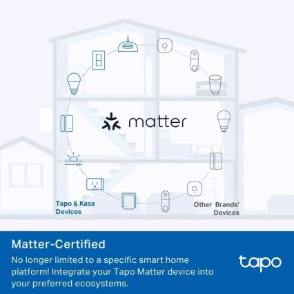 TP-Link - Chytrá zásuvka E MATTER 3680W Wi-Fi