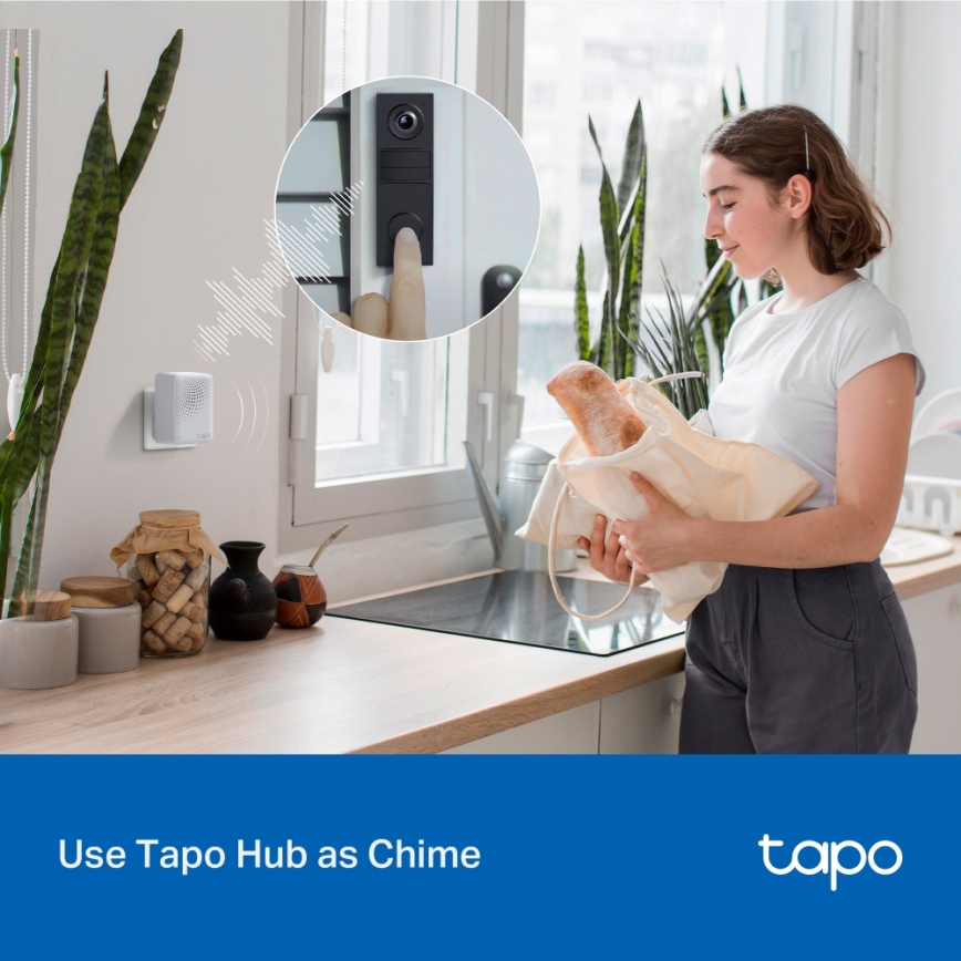 TP-Link - Chytrý mini video zvonek Wi-Fi