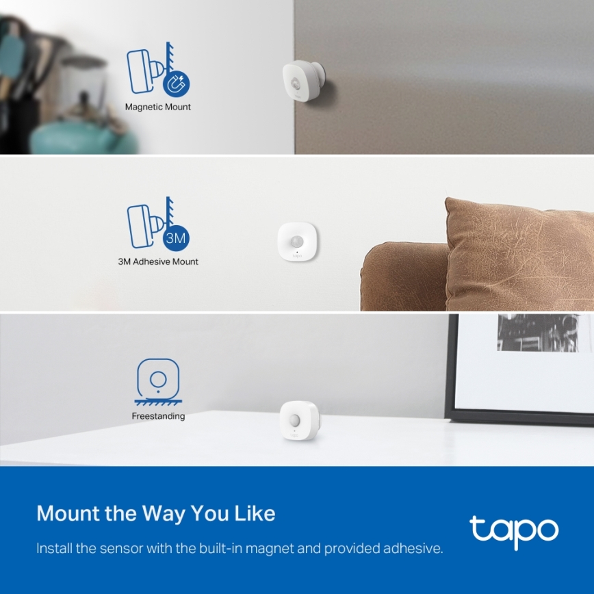TP-Link - Chytrý senzor pohybu 1xCR2450 Wi-Fi