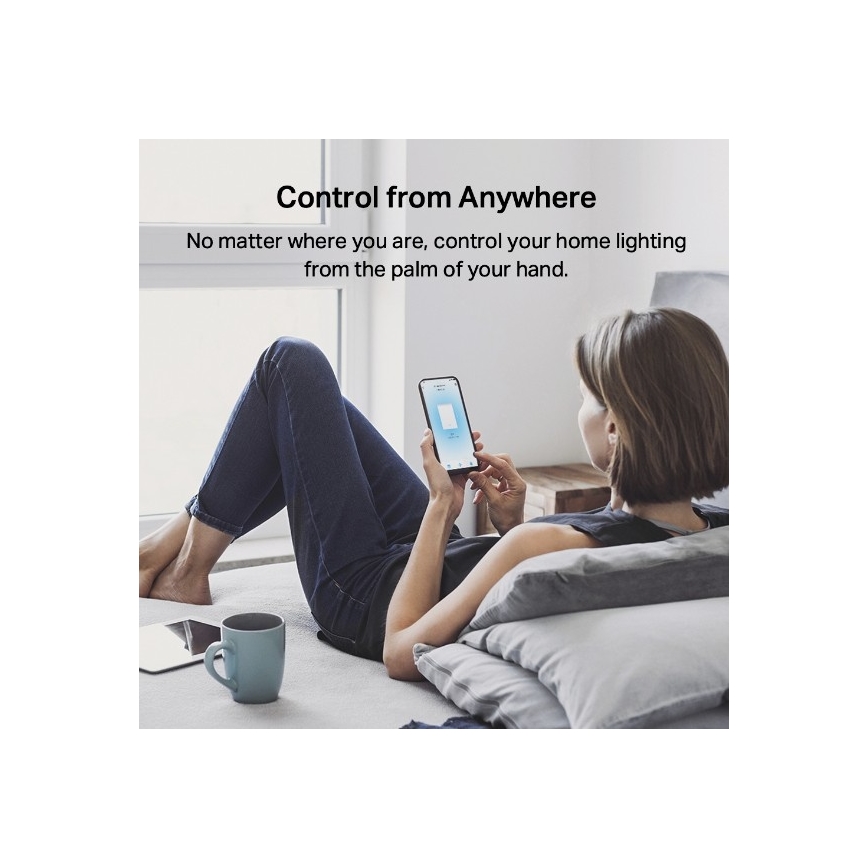 TP-Link - Chytrý světelný vypínač 2xAAA