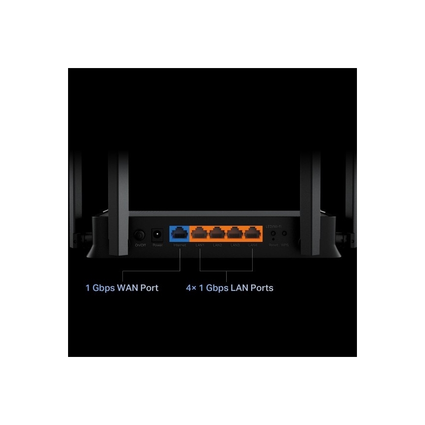TP-Link - Dvoupásmový Wi-Fi 7 router Archer BE220
