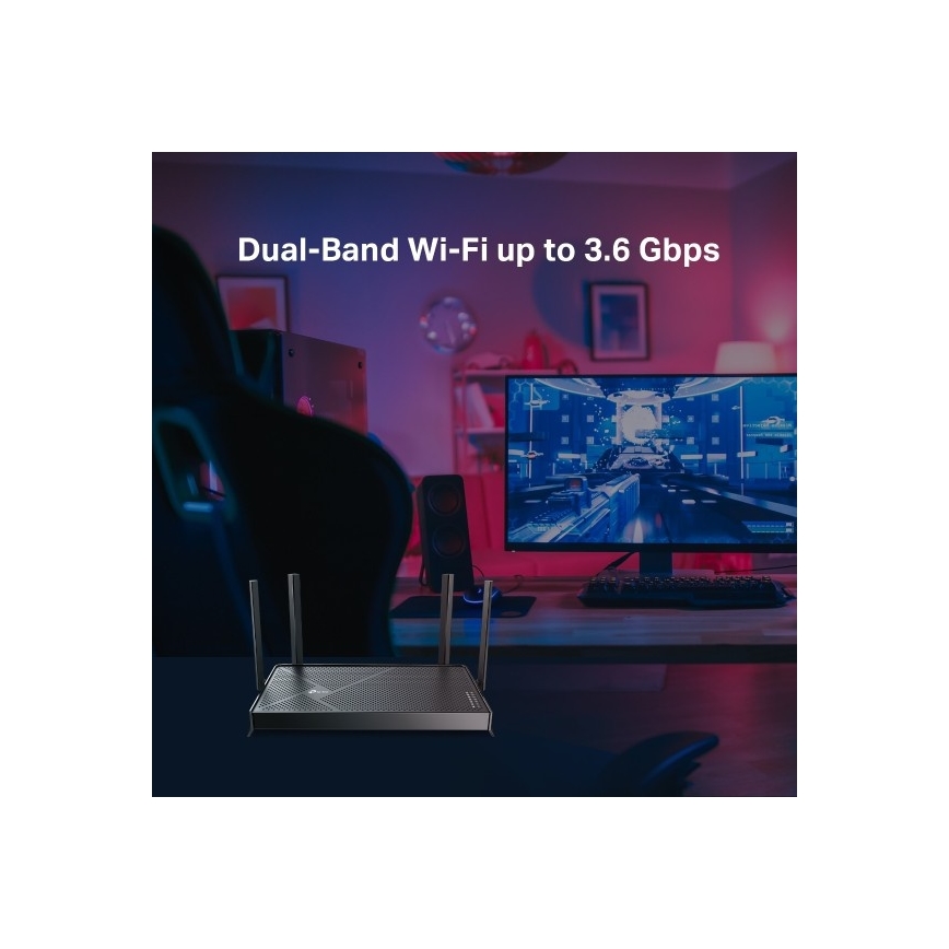 TP-Link - Dvoupásmový Wi-Fi 7 router Archer BE230
