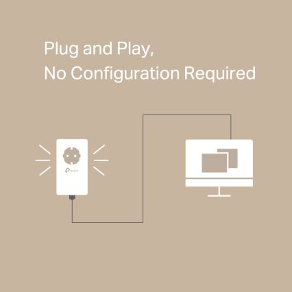 TP-Link - Gigabitová průchozí Powerline sada