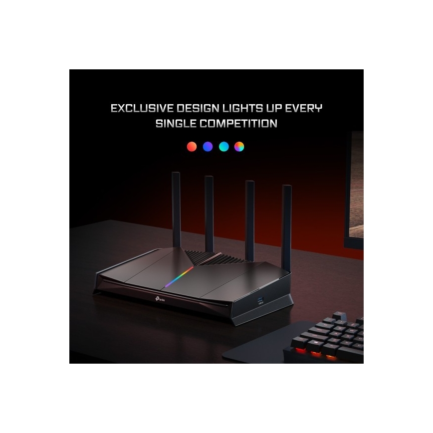 TP-Link - Herní dvoupásmový Wi-Fi 7 router Archer GE230