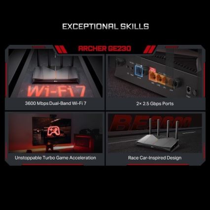 TP-Link - Herní dvoupásmový Wi-Fi 7 router