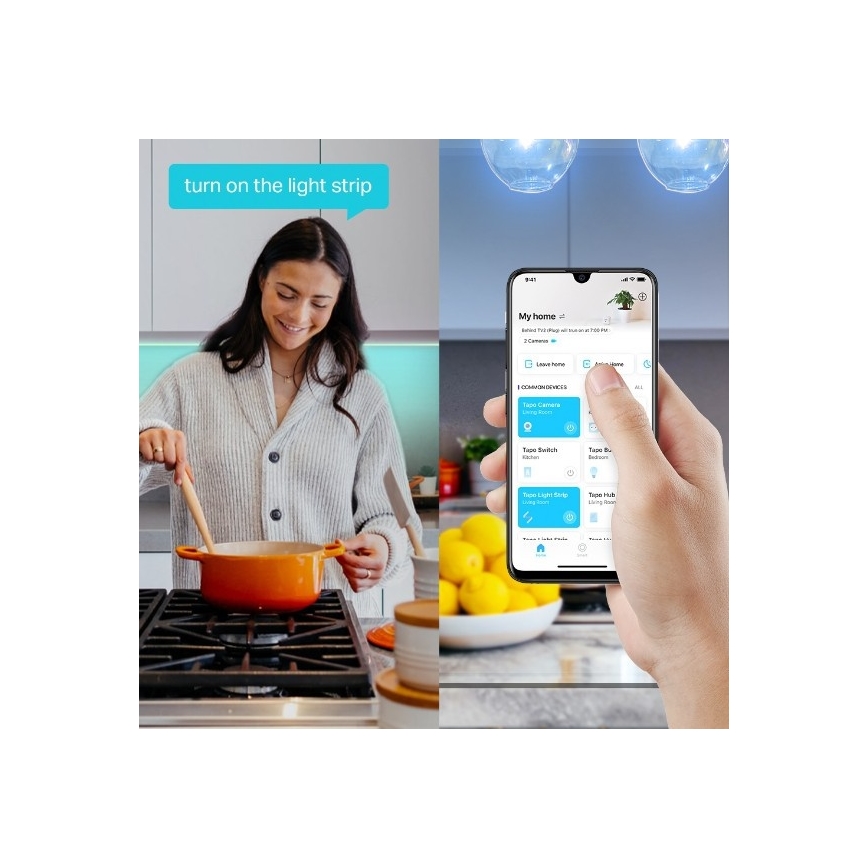 TP-Link - LED RGBW Stmívatelný pásek 5 m LED/20,5W/230V Wi-Fi