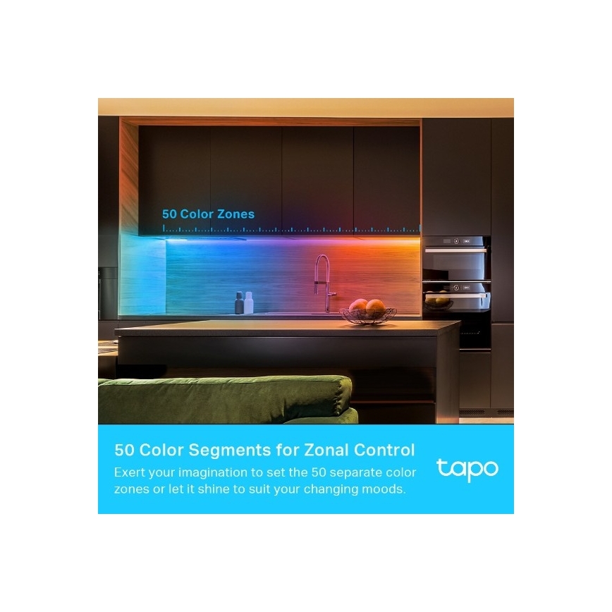 TP-Link - LED RGBW Stmívatelný pásek 5 m LED/24W/230V Wi-Fi