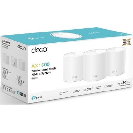 TP-Link - SADA 3x Wi-Fi 6 mesh systém pro celou domácnost Deco X10