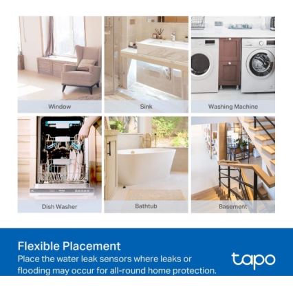 TP-Link - Smart snímač úniku vody 2xAAA
