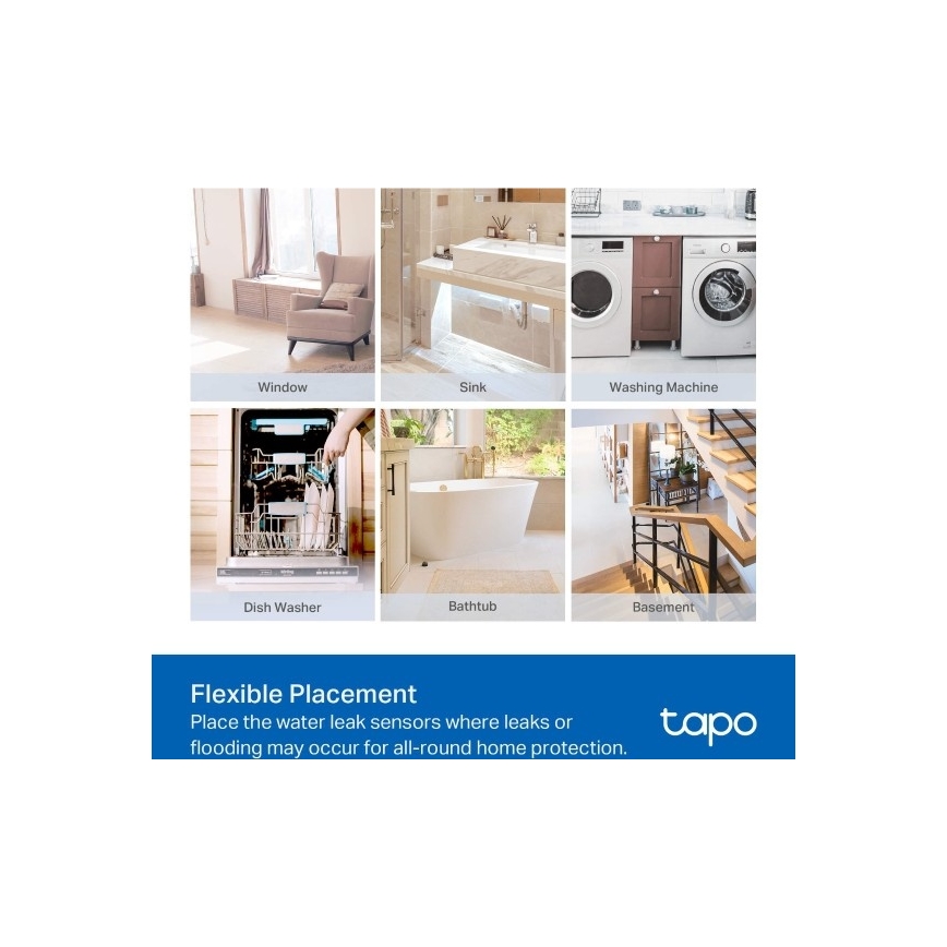 TP-Link - Smart snímač úniku vody 2xAAA