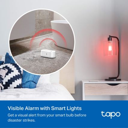 TP-Link - Smart snímač úniku vody 2xAAA Wi-Fi
