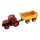 Traktor Zetor s valníkem 2xAA + dálkové ovládání